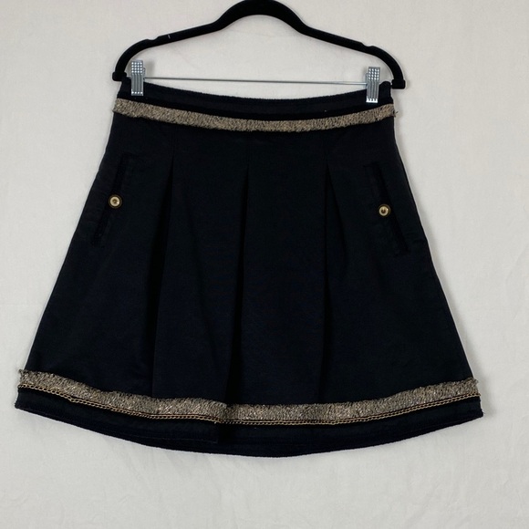 BCBGMaxAzria Kailin Mini Skirt with Pockets Side Zipper Lined - Picture 1 of 14